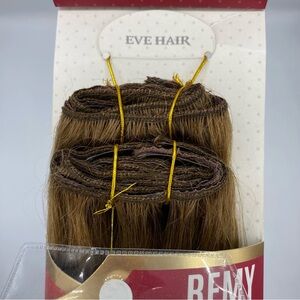 Eve Hair 9pc Clip-In Hair Extensions #6, 22” | 100% Remy Human Hair